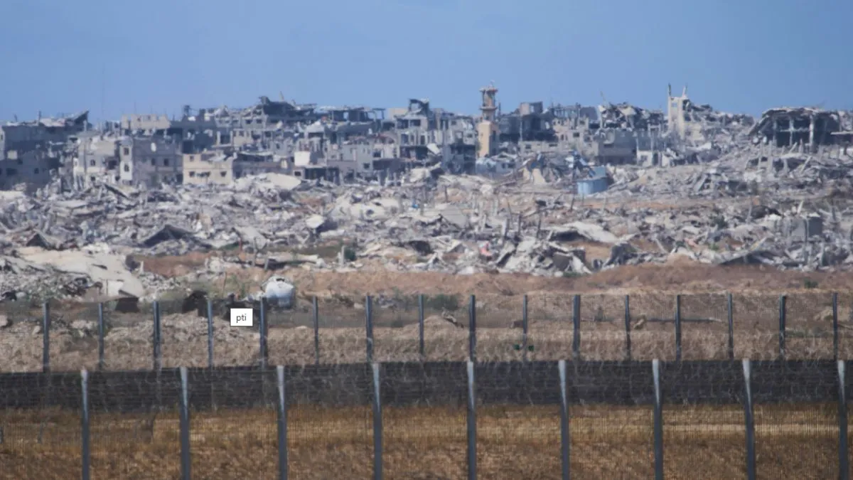 IDF अब करेगी पूरे गाजा पर कब्जा, इजरायली कैबिनेट ने दी रणनीति को मंजूरी गाजा। - India TV Hindi