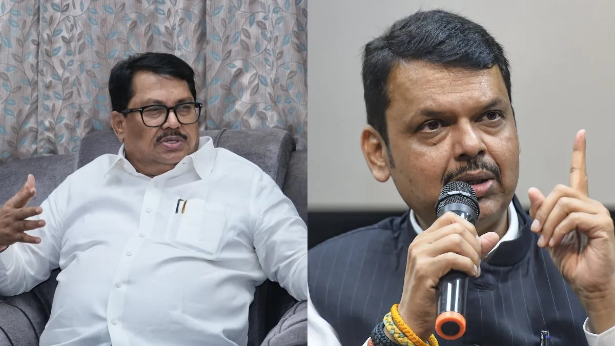 कांग्रेस नेता विजय वडेट्टीवार और सीएम देवेंद्र फडणवीस की फाइल फोटो- India TV Hindi