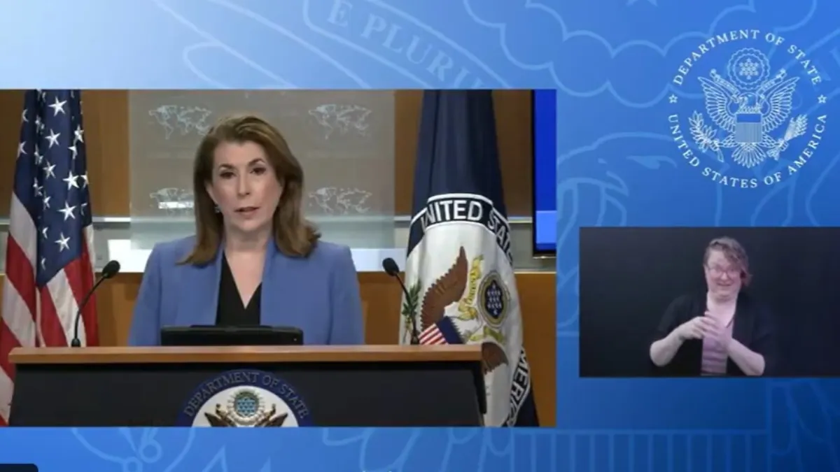 आतंकवाद के मुद्दे पर अमेरिका ने पाकिस्तान पर साधा निशाना, कहा- 'कश्मीर में जो हुआ वह...' अमेरिका ने साधा पाकिस्तान पर निशाना।- India TV Hindi