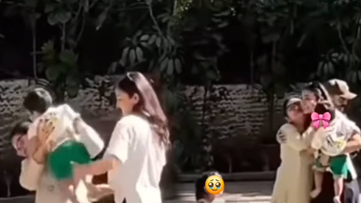 नानी ने लुटाया वामिका-अकाय पर प्यार