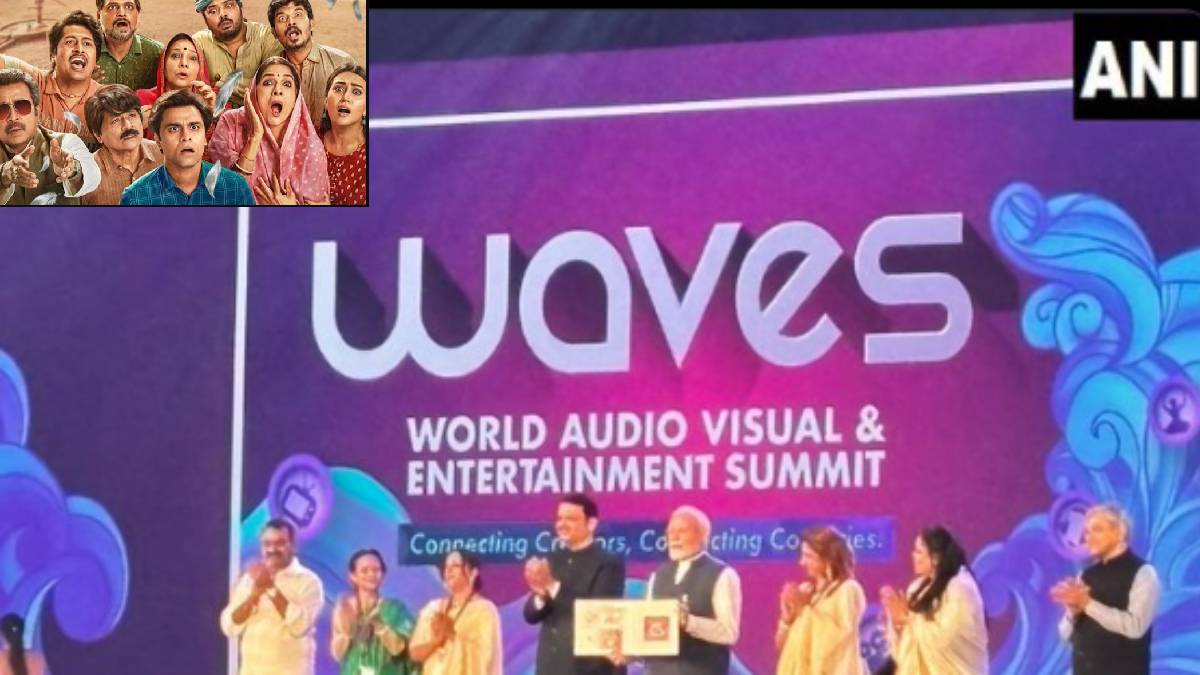 फिल्म फेयर के बाद  WAVES 2025 में भी चमकी पंचायत