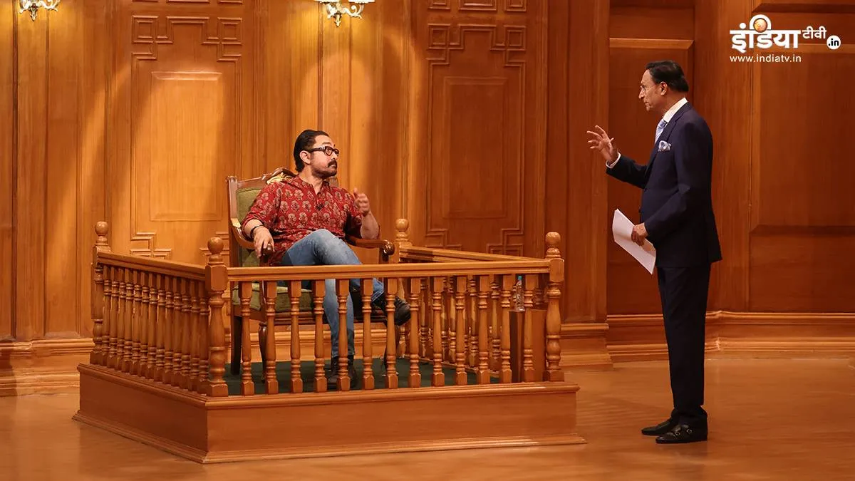 Aap Ki Adalat में आमिर खान का बड़ा प्रॉमिस, अब कभी मन में नहीं लाएंगे फैंस का दिल तोड़ने वाला ये ख्याल Aamir khan rajat sharma- India TV Hindi