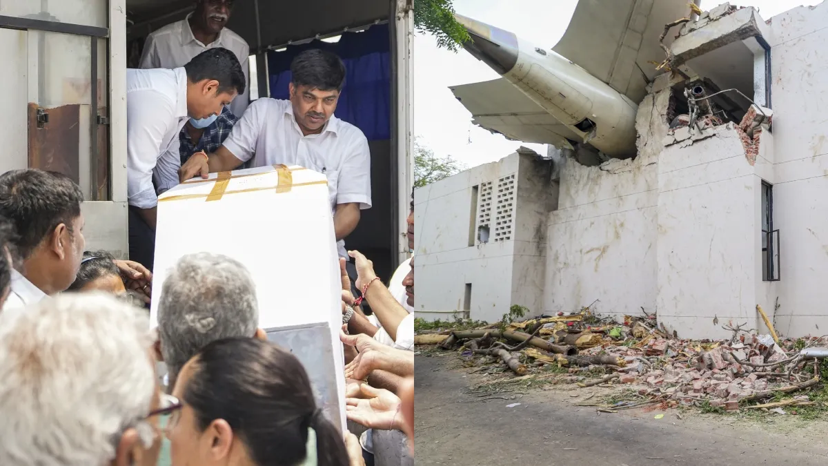 Ahmedabad Plane Crash: DNA टेस्ट में 90 मृतकों की हुई पहचान, परिजनों को सौंपे गए 33 शव शवों की पहचान के लिए डीएनए मिलान का काम जारी- India TV Hindi