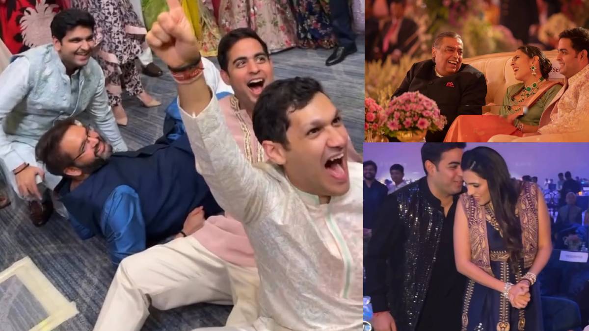 करीबी की शादी में अंबानी परिवार का धमाल, फर्श पर लोट-लोटकर नाचे आकाश, बहनोई आनंद पिरामल ने भी दिया साथ