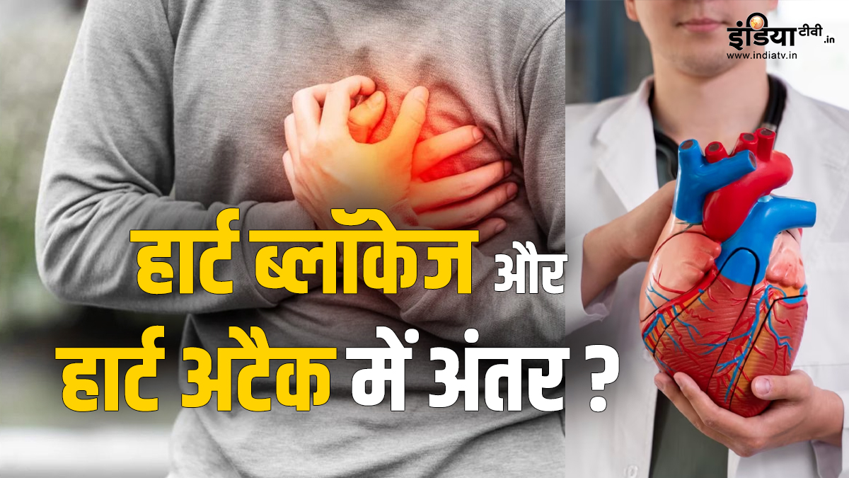 हार्ट ब्लॉकेज और हार्ट अटैक में क्या अंतर है? एक्सपर्ट से जानें दिल की कौन सी बीमारी है खतरनाक?