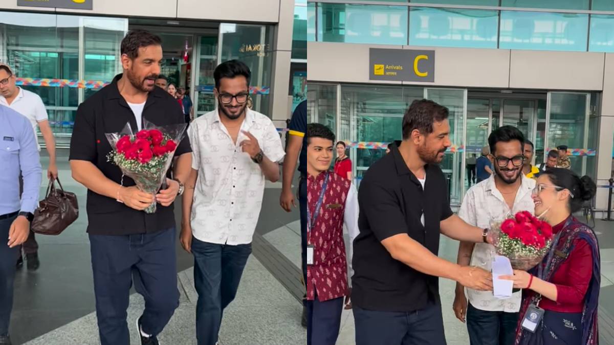 एयरपोर्ट से बाहर आते ही जॉन अब्राहम ने किया कुछ ऐसा, खुशी से उछल पड़ी महिला