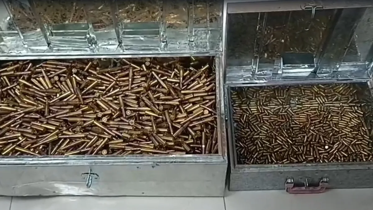 कैमूर में मिला अवैध हथियारों का जखीरा, 3700 कारतूस के साथ दो तस्कर गिरफ्तार cartridges- India TV Hindi