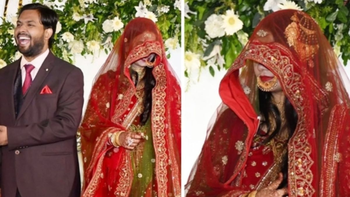 खान सर ने बता दी शादी के रिसेप्शन में पत्नी के घूंघट करने की वजह, चेहरा ना दिखाने पर हुए थे ट्रोल