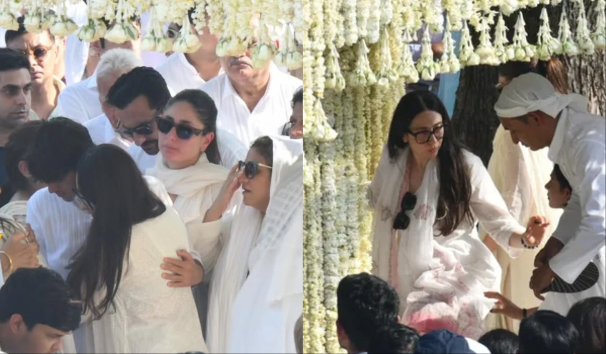 संजय कपूर के अंतिम संस्कार में फूट-फूटकर रोता दिखा बेटा, करिश्मा कपूर ने दिया सहारा