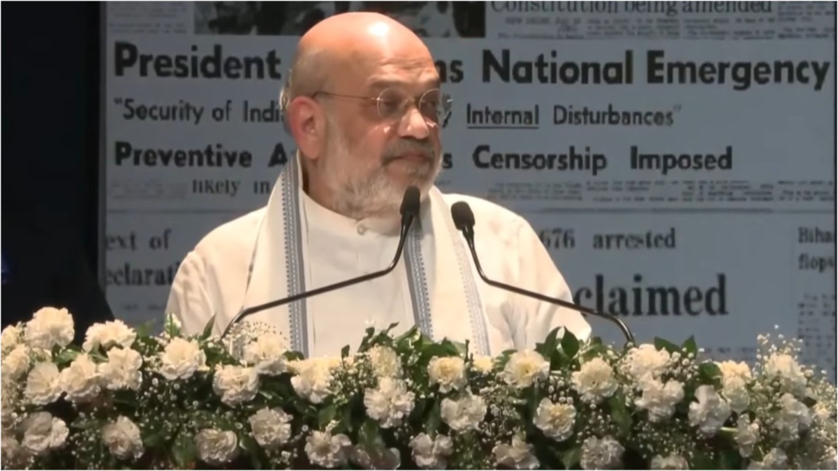 ‘आपातकाल के समय मैं 11 साल का था, वो दिन कभी नहीं भूलूंगा’, अमित शाह ने संबोधन में कही ये बात
