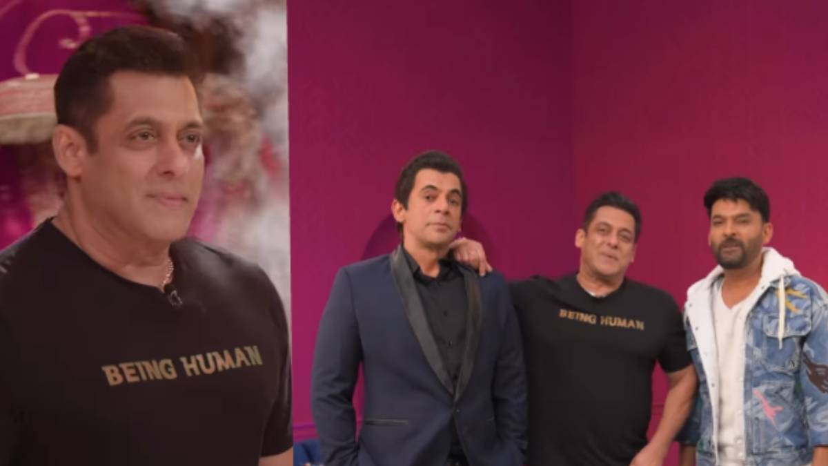 सलमान खान के सामने उनकी ही मिमिक्री करने लगे सुनील ग्रोवर, देखते ही छूटी हंसी