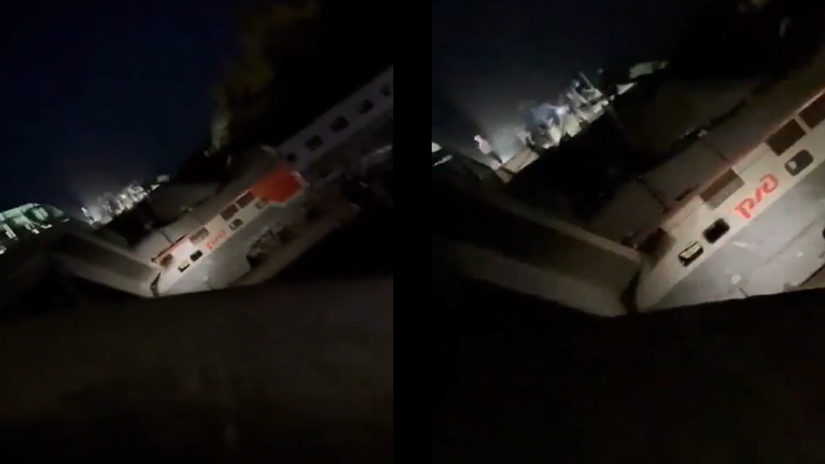 रूस में भीषण हादसा, पुल के गिरने से यात्री ट्रेन के डिब्बे पटरी से उतरे, 7 की मौत और 30 गंभीर रूप से घायल