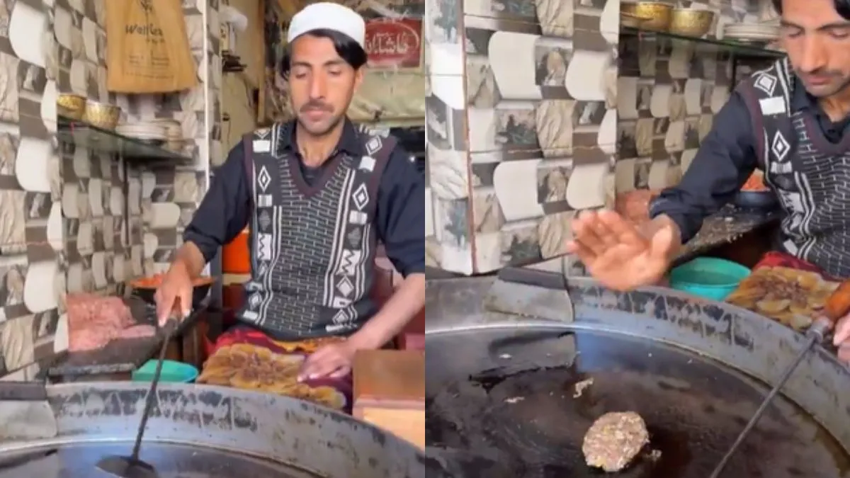 इंजन ऑयल में ऑमलेट बनाते दिखा पाकिस्तानी? वायरल Video पर लोगों के अजीबोगरीब दावे खाना पकाता युवक- India TV Hindi