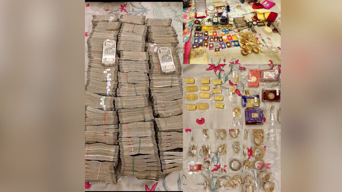 CBI की छापेमारी में IRS अधिकारी के परिसरों से निकला खजाना, करोड़ों का सोना-चांदी और कैश बरामद
