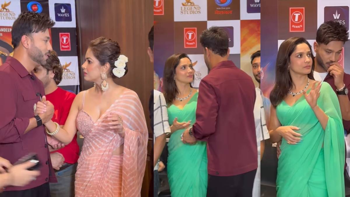 विक्की ने सीने से लगाया एक्ट्रेस का हाथ, देखते ही गुस्से से लाल हुईं अंकिता लोखंडे