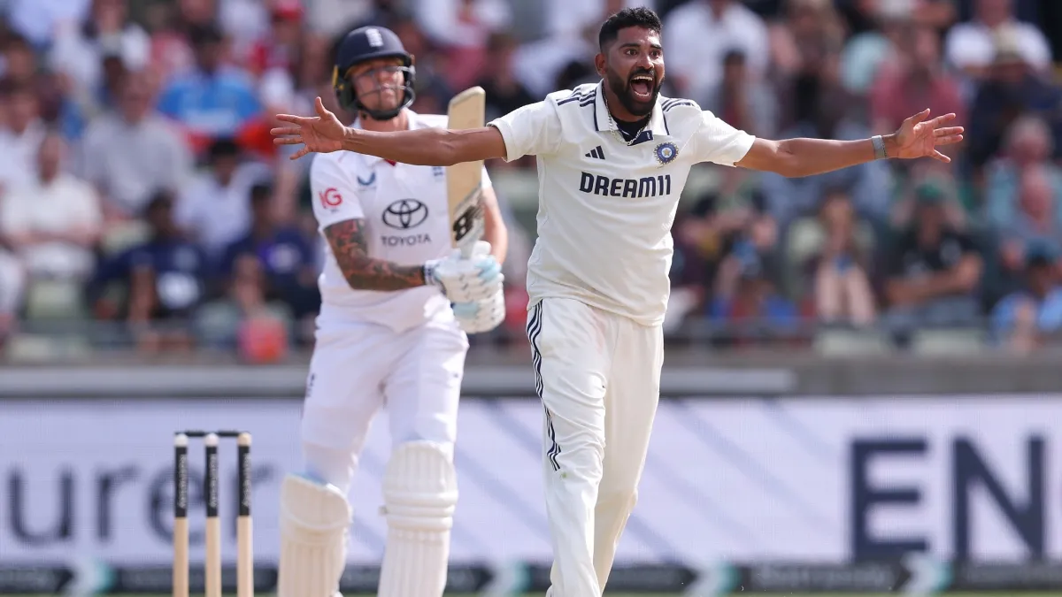 टेस्ट क्रिकेट में देखने को मिला 10 हजारवां डक, इंग्लैंड के इस खिलाड़ी के नाम जुड़ा शर्मनाक रिकॉर्ड Mohammed Siraj- India TV Hindi