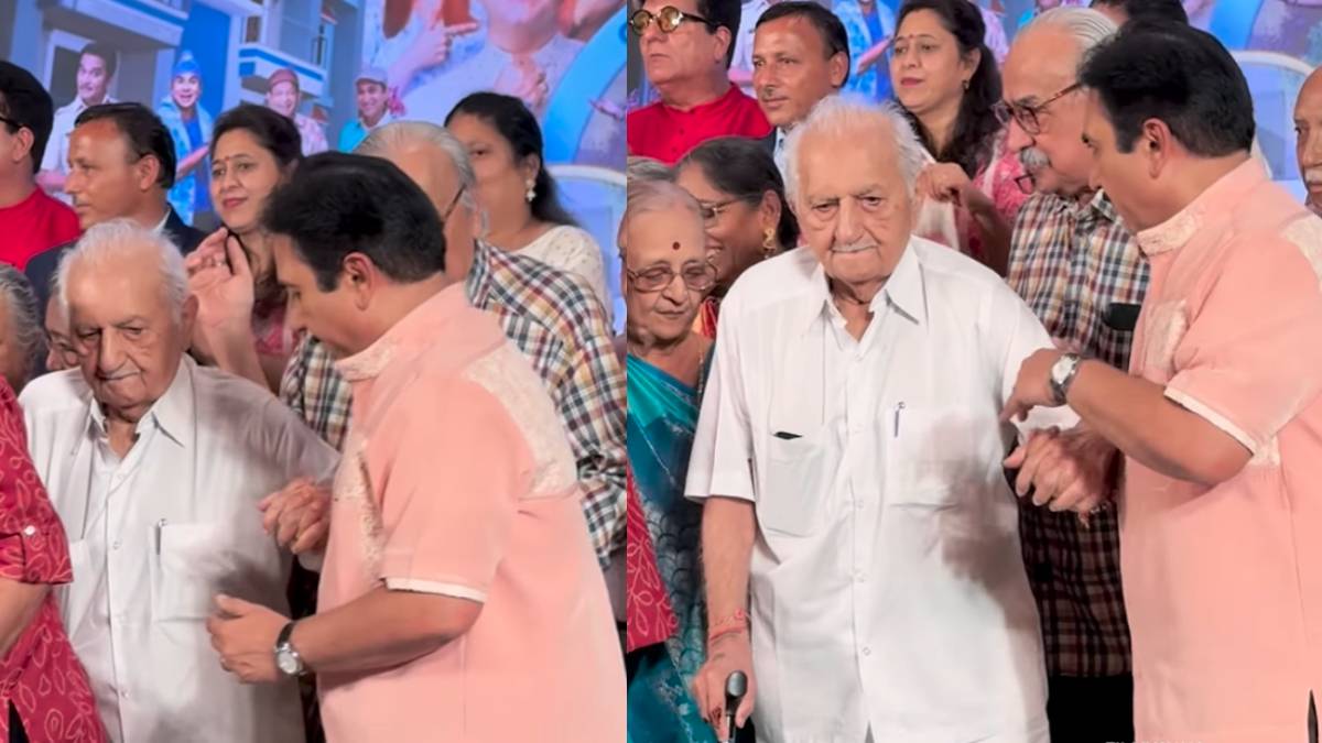 रील ही नहीं रियल लाइफ में भी बेस्ट बेटे हैं जेठालाल, वीडियो जीत लेगा दिल