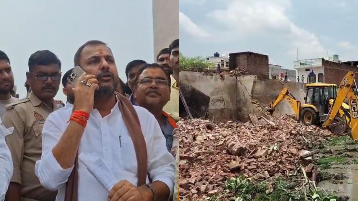 VIDEO: ‘मनमानी करोगे तो आकर ठीक कर दूंगा’, बुलडोजर एक्शन से नाराज विधायक ने SDM को फोन पर हड़काया