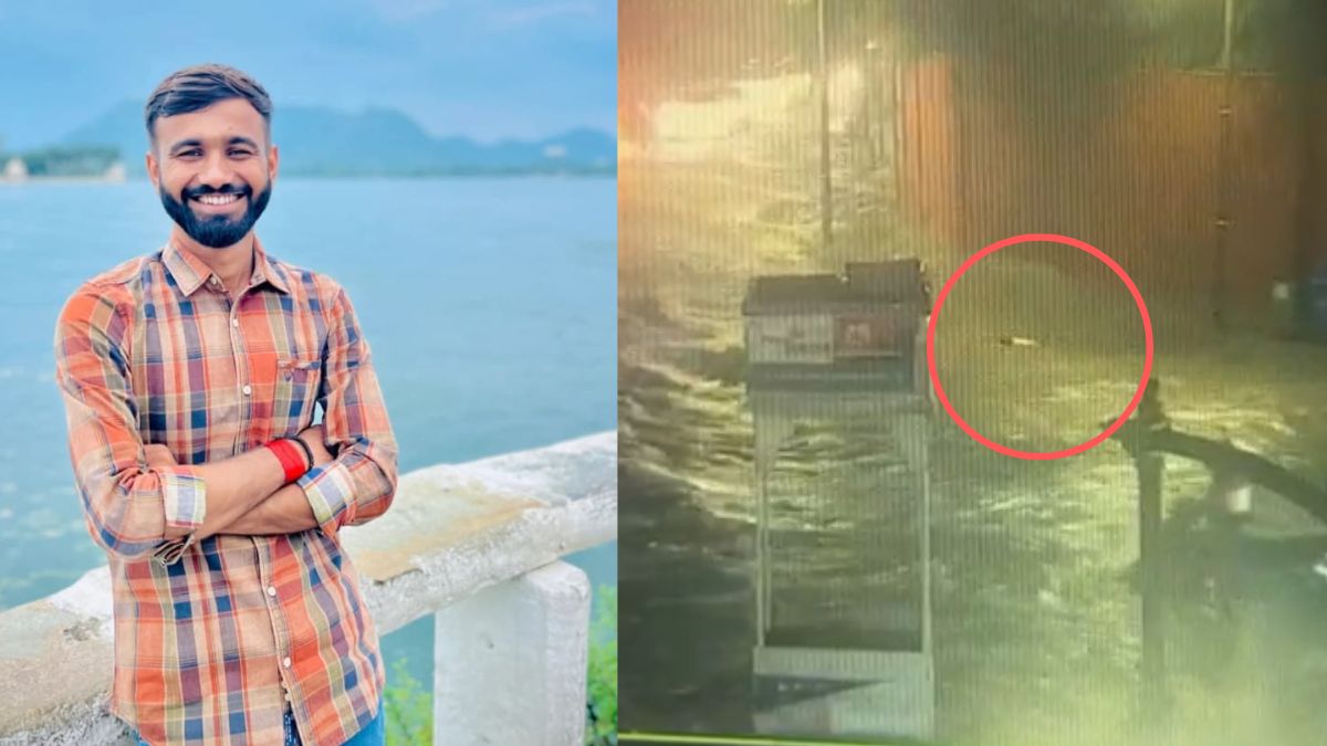 जयपुर: स्ट्रीट लाइट के पोल में उतरे करंट की चपेट में आया युवक, मौके पर ही मौत, सड़क पर भरे पानी में तैरता रहा शव