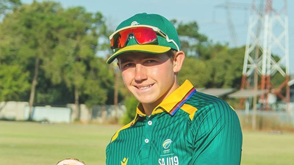 यूथ वनडे मैच में साउथ अफ्रीकी खिलाड़ी ने जड़ी डबल सेंचुरी, पहली बार किया ऐसा कारनामा