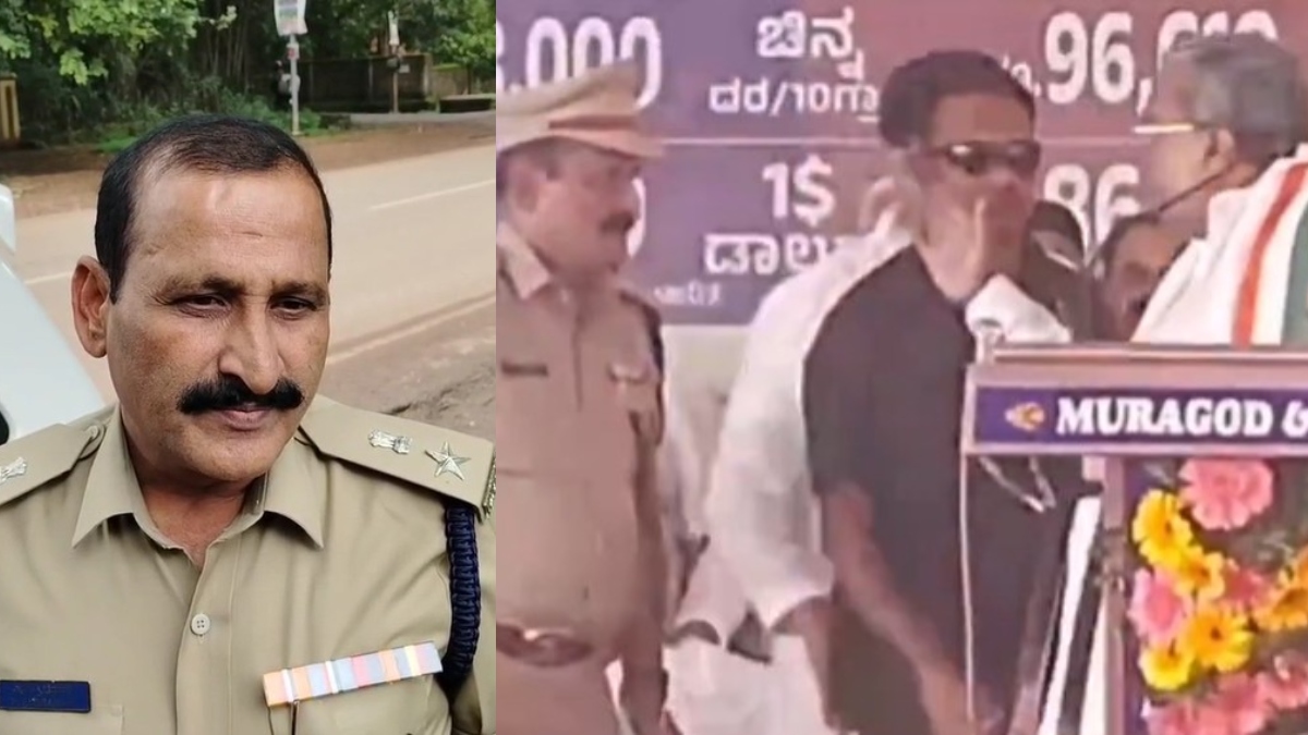 सिद्धारमैया ने पहले ASP को सबके सामने थप्पड़ मारने की कोशिश की, नाराज हुआ अफसर तो मनाने में जुटी सरकार