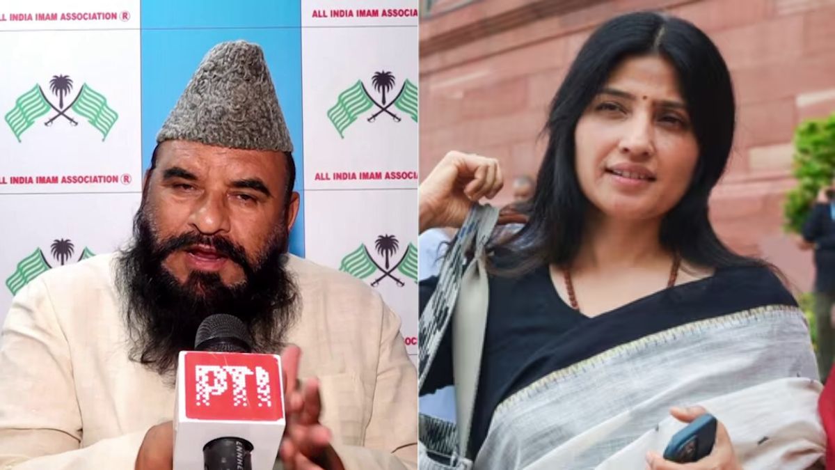 डिंपल यादव पर विवादित बयान देने वाले मौलाना रशीदी की हुई पिटाई, जानें किसने किया हमला