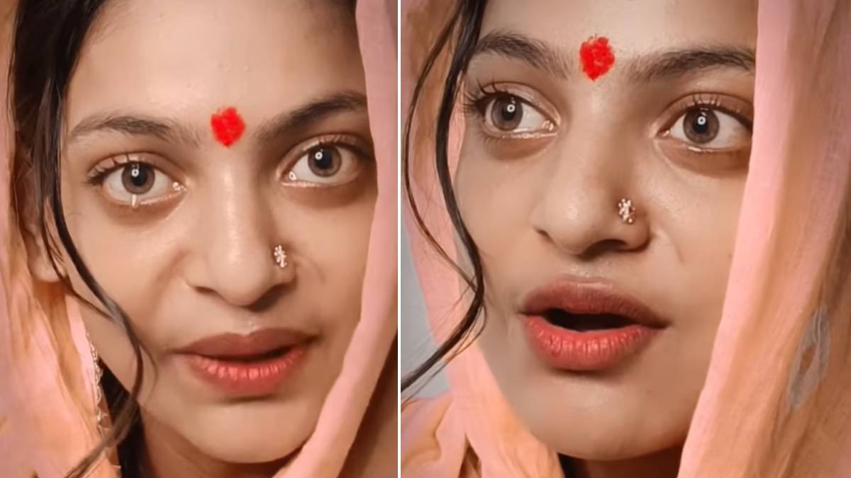 अब सीता मैया बनी मोनालिसा, कॉपी किया रामायण का सीन, लोगों को याद आईं दीपिका चिखलिया