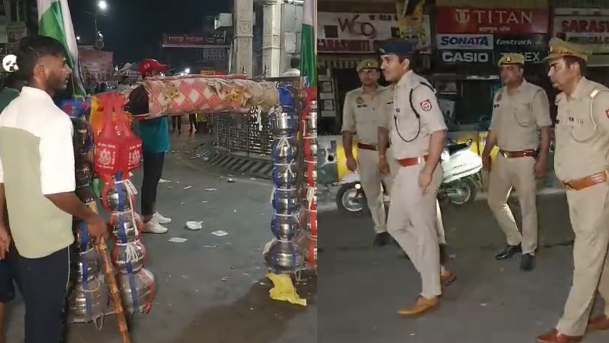 यूपी: मुजफ्फरनगर में मुस्लिम युवक ने कांवड़ पर थूका, गुस्साए कांवड़ियों ने जाम कर दी सड़क, SP सिटी ने कही ये बात