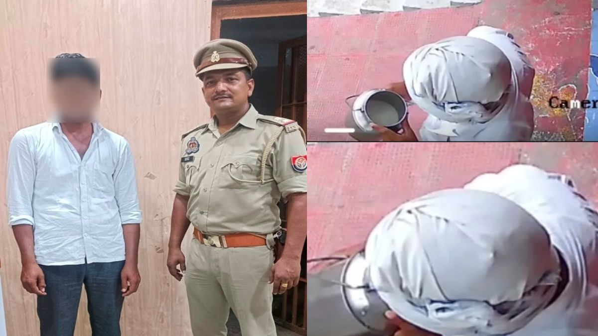 लखनऊ: थूक जिहाद का आरोपी पप्पू उर्फ शरीफ गिरफ्तार, दूध में थूककर ग्राहक को बेचते हुए VIDEO हुआ था वायरल
