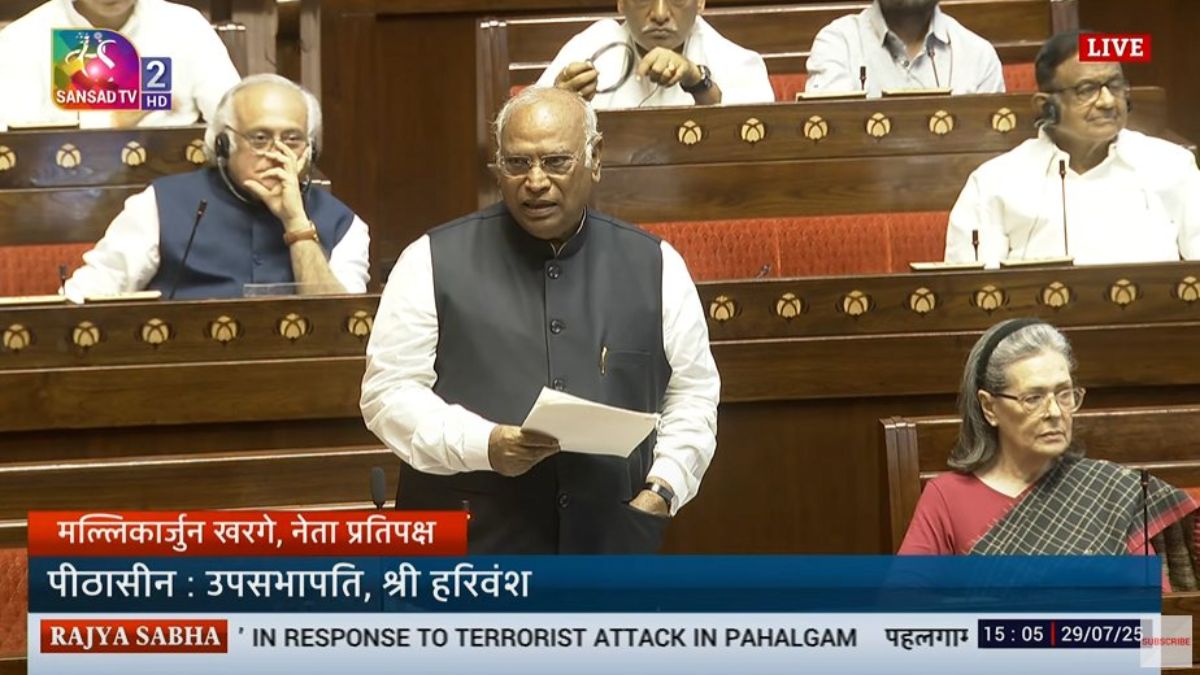 राज्यसभा में मल्लिकार्जुन खरगे ने सरकार को घेरा, पूछा अटैक करने वाले बाकी के हमलावर कहां छिपे हैं