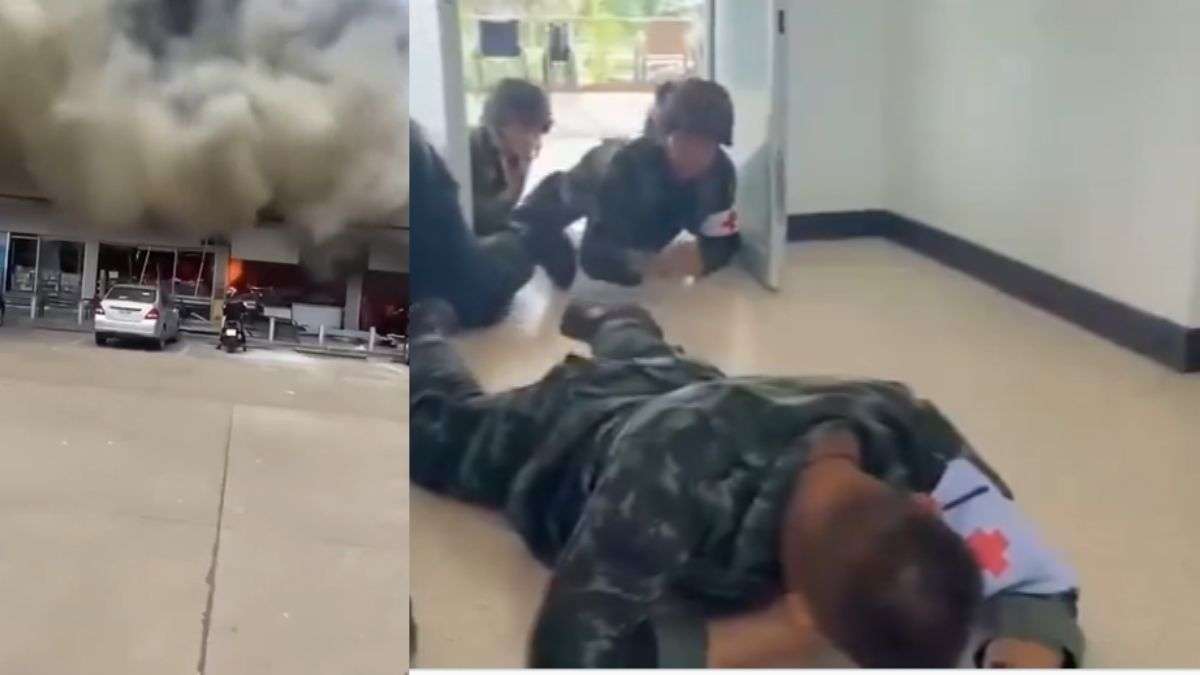 अब थाईलैंड और कंबोडिया में छिड़ गया संघर्ष, BM-21 रॉकेट्स के हमले में बैंकॉक में गैस स्टेशन तबाह