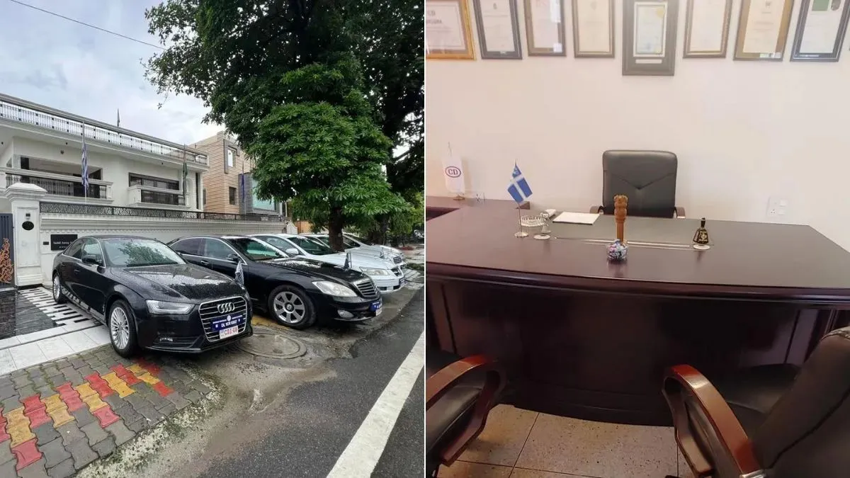 10 साल में 162 विदेश यात्रा, 300 करोड़ का घोटाला, गाजियाबाद फर्जी दूतावास केस में बड़ा खुलासा Ghaziabad fake embassy- India TV Hindi