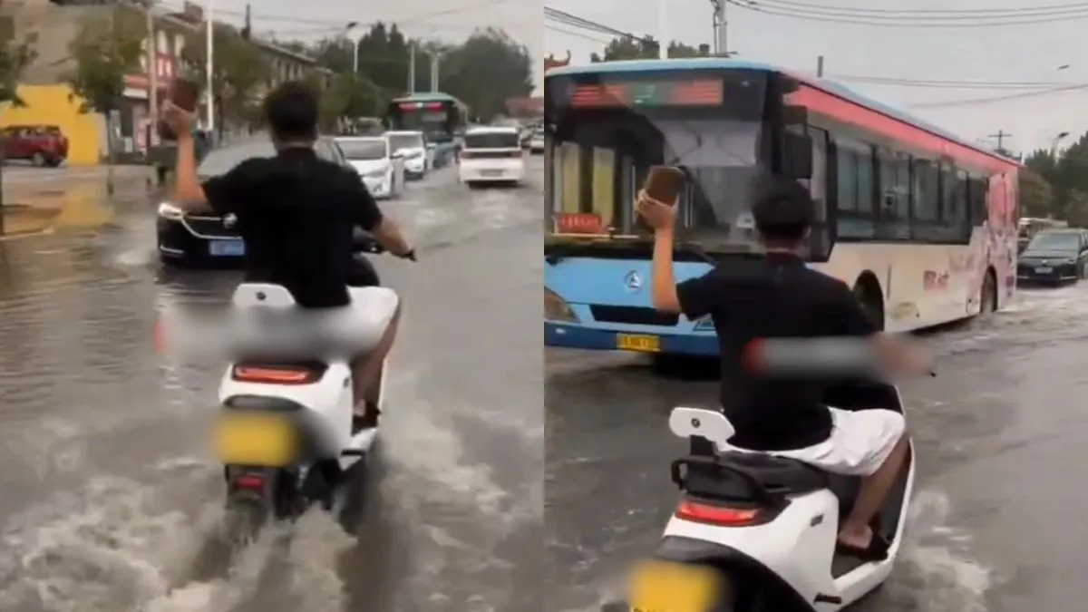 वायरल वीडियो का स्क्रीनशॉट- India TV Hindi