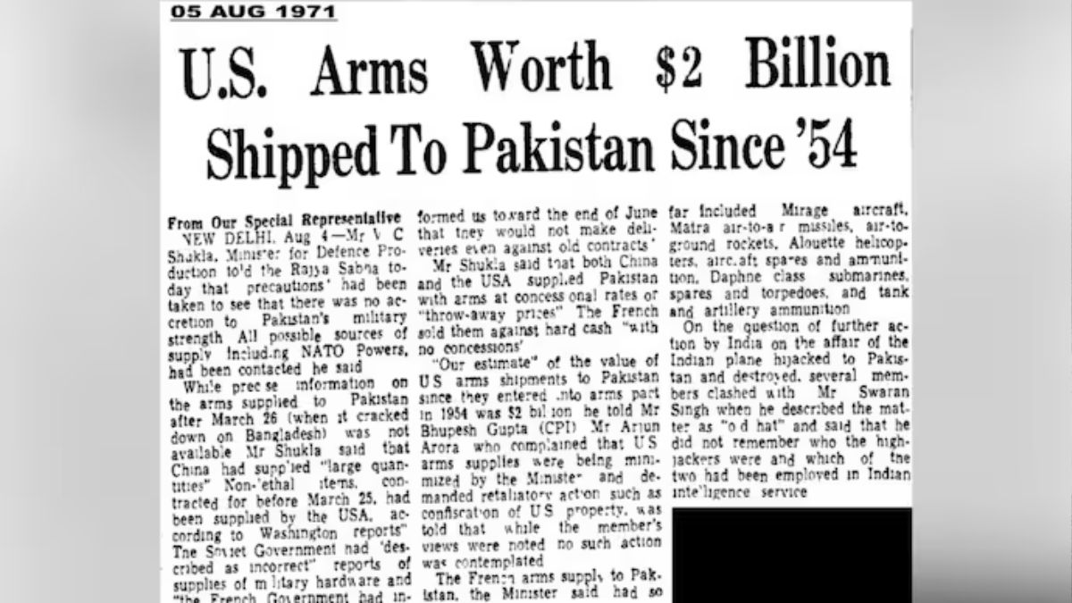 इंडियन आर्मी ने अमेरिका को दिलाई 1971 के जंग की याद, ‘अंकल सैम’ की दोहरी नीति पर दिखाया आईना