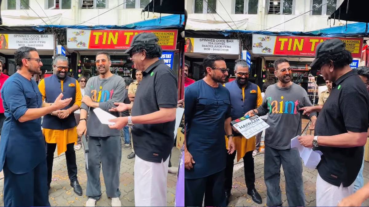 अक्षय कुमार ने शुरू की नई फिल्म की शूटिंग, हैवान के सेट से दिखाई झलकियां