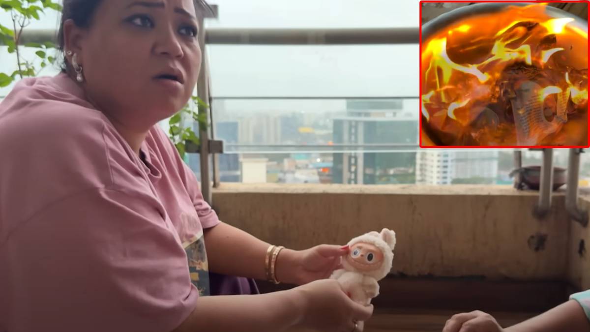 लबूबू के आते ही शैतानी हरकत करने लगा बेटा, भारती सिंह का ठनका माथा, जलाकर कर दी खाक