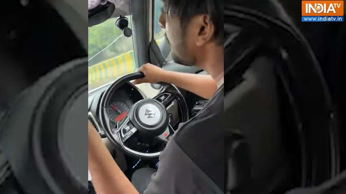 पुलिस से बचने के लिए कैब ड्राइवर ने की रैश ड्राइविंग, चीखते रहे पैसेंजर, VIDEO वायरल