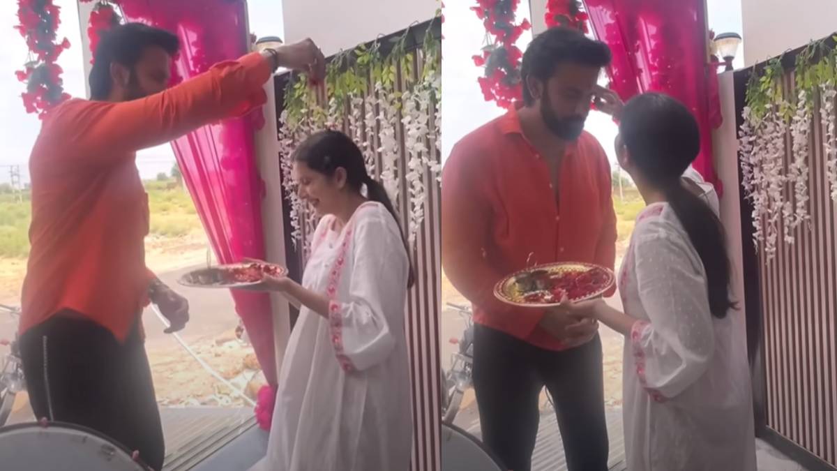 तलाक के बाद घर पहुंचा एक्स हसबैंड, एक्ट्रेस ने टीका लगाकर किया स्वागत