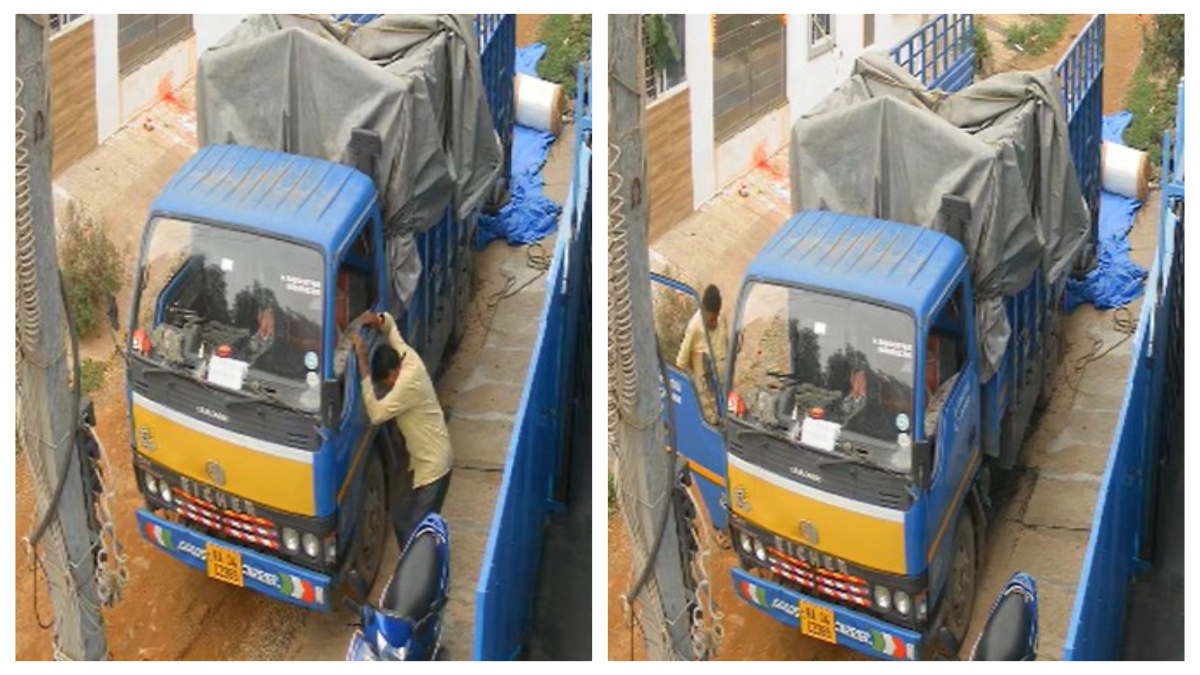 मौत का LIVE Video: ट्रक से निकला ड्राइवर, आया हार्ट अटैक, लड़खड़ाकर गिरा और चली गई जान