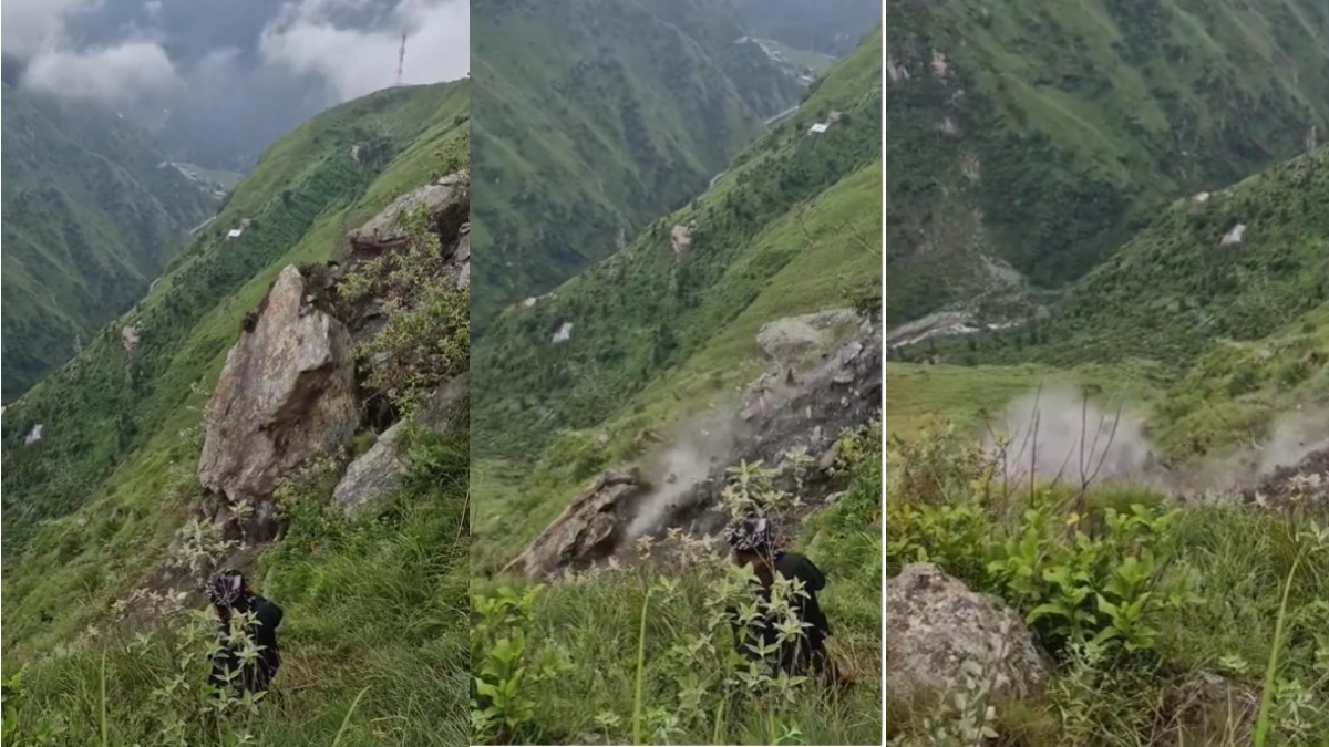 चमत्कार ने बचा ली कई जानें…, चंबा में लैंडस्लाइड के बाद गांव की ओर बढ़ीं चट्टानें, Video में देखें फिर क्या हुआ