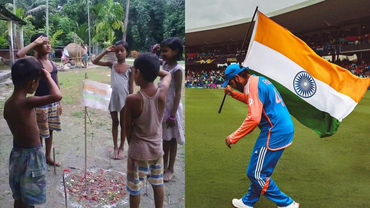 आजादी के मौके पर सहवाग ने लिखी कविता, रोहित शर्मा ने शेयर की दिल को छू लेने वाली तस्वीर; जानें किसने क्या कहा आजादी के मौके पर सहवाग ने लिखी कविता, रोहित शर्मा ने शेयर की दिल को छू लेने वाली तस्वीर; जानें किसने क्या कहा