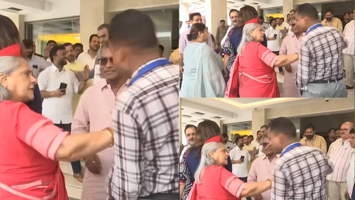 जया बच्चन के पास फोटो लेने आया शख्स तो भड़क गईं, दिया जोर का धक्का