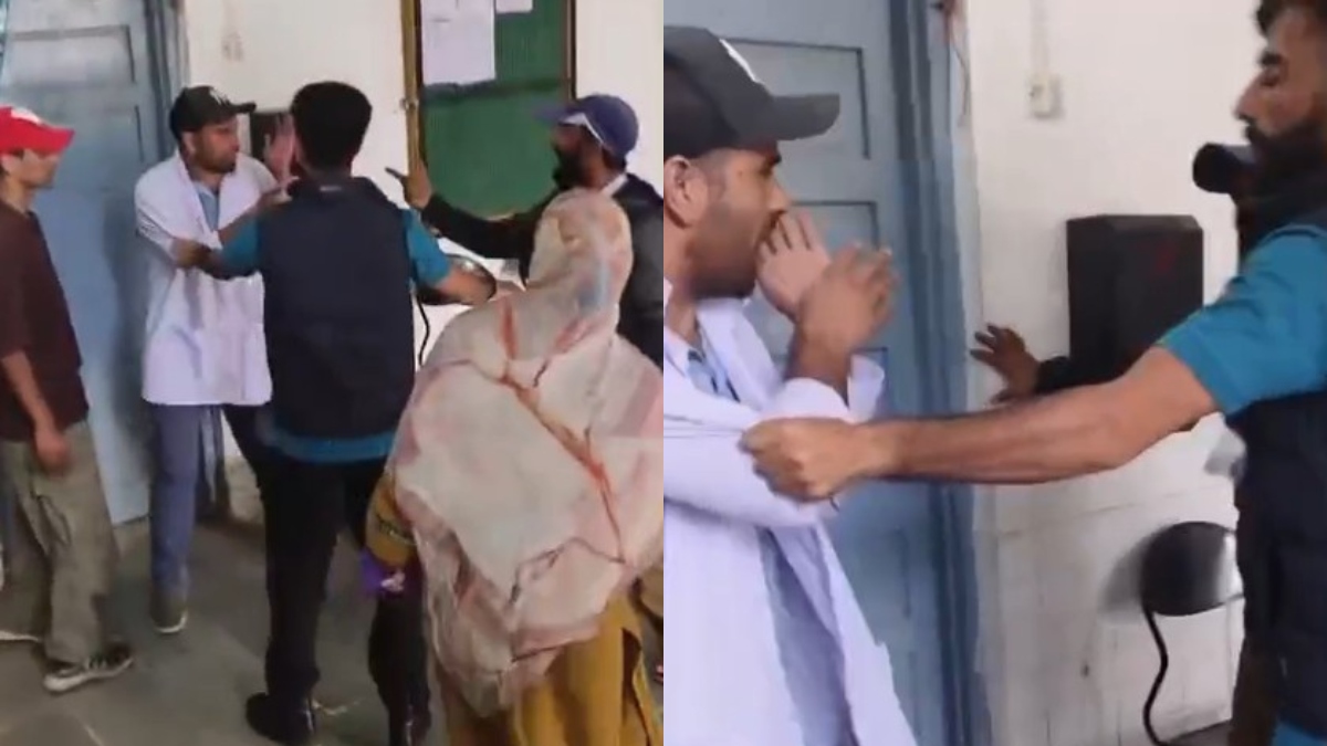 कुपवाड़ा में अटेंडेंट ने की डॉक्टर की पिटाई, थप्पड़ जड़ते VIDEO हुआ वायरल