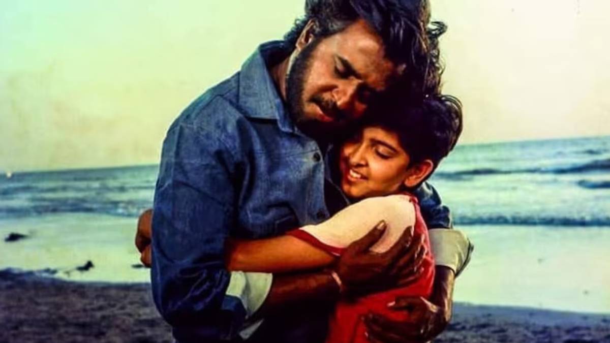 रजनीकांत के गले लगा बच्चा है बॉलीवुड का सुपरस्टार