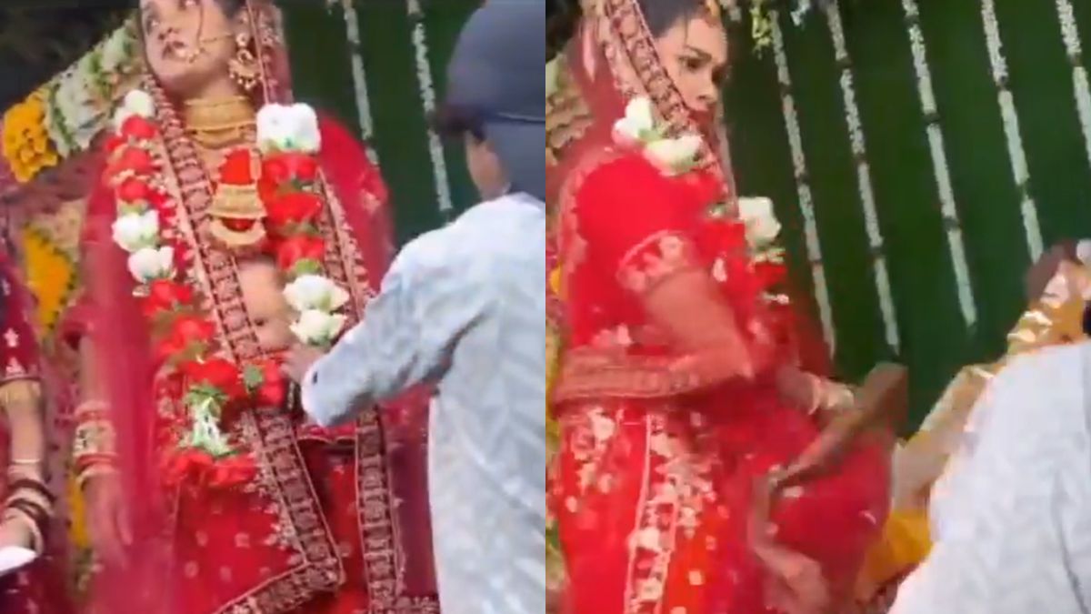 बच्चे ने कर डाली ऐसी हरकत कि दुल्हन को आ गया गुस्सा, मगर Video देख आपको आएगी हंसी