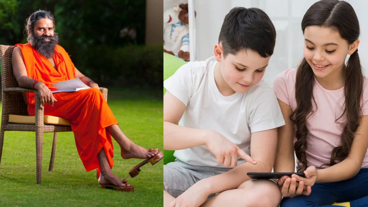 बच्चों में बढ़ रहा वर्चुअल ऑटिज़्म खतरनाक, दिमाग पर कर रहा वार, स्वामी रामदेव से जानिए इससे कैसे बचें? Virtual Autism In Kids- India TV Hindi