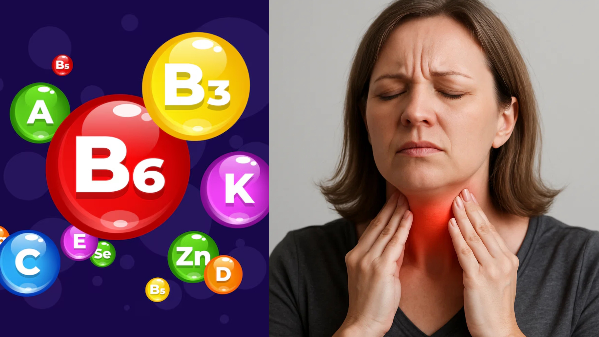 These vitamins are necessary for the patient of thyroid, the doctor said that they help protect the symptoms from getting serious