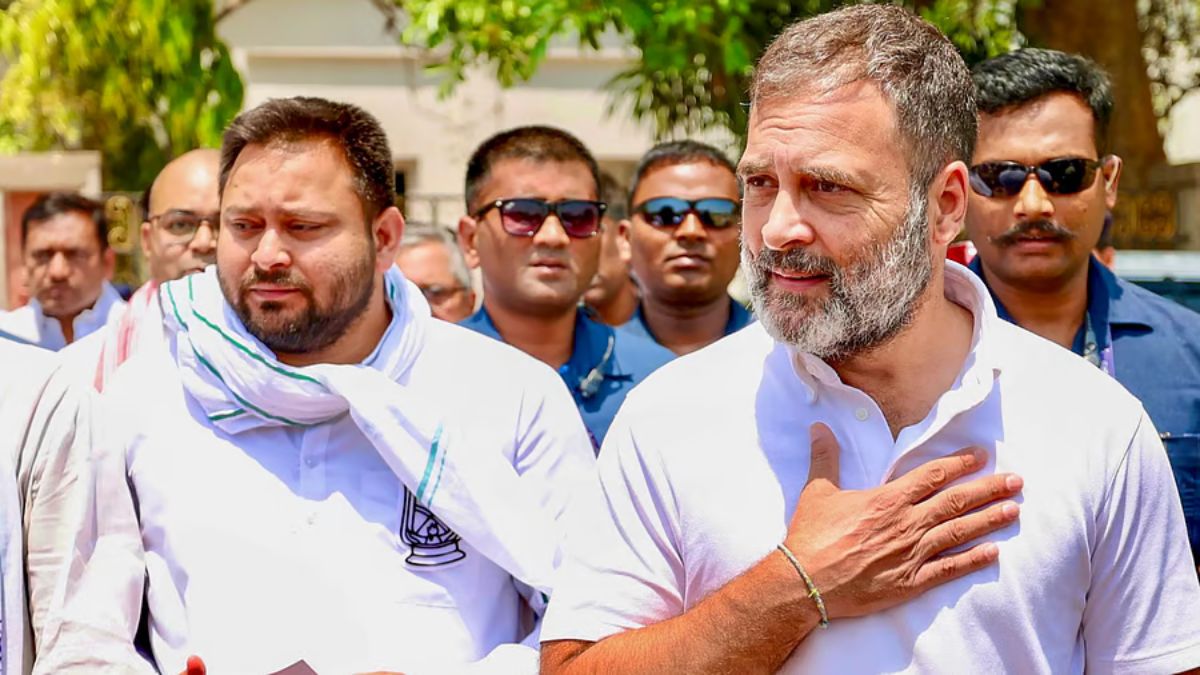 बिहार चुनावः सीट शेयरिंग मुद्दे पर राहुल गांधी और तेजस्वी यादव के बीच बुधवार को बड़ी बैठक बिहार चुनावः सीट शेयरिंग मुद्दे पर राहुल गांधी और तेजस्वी यादव के बीच बुधवार को बड़ी बैठक