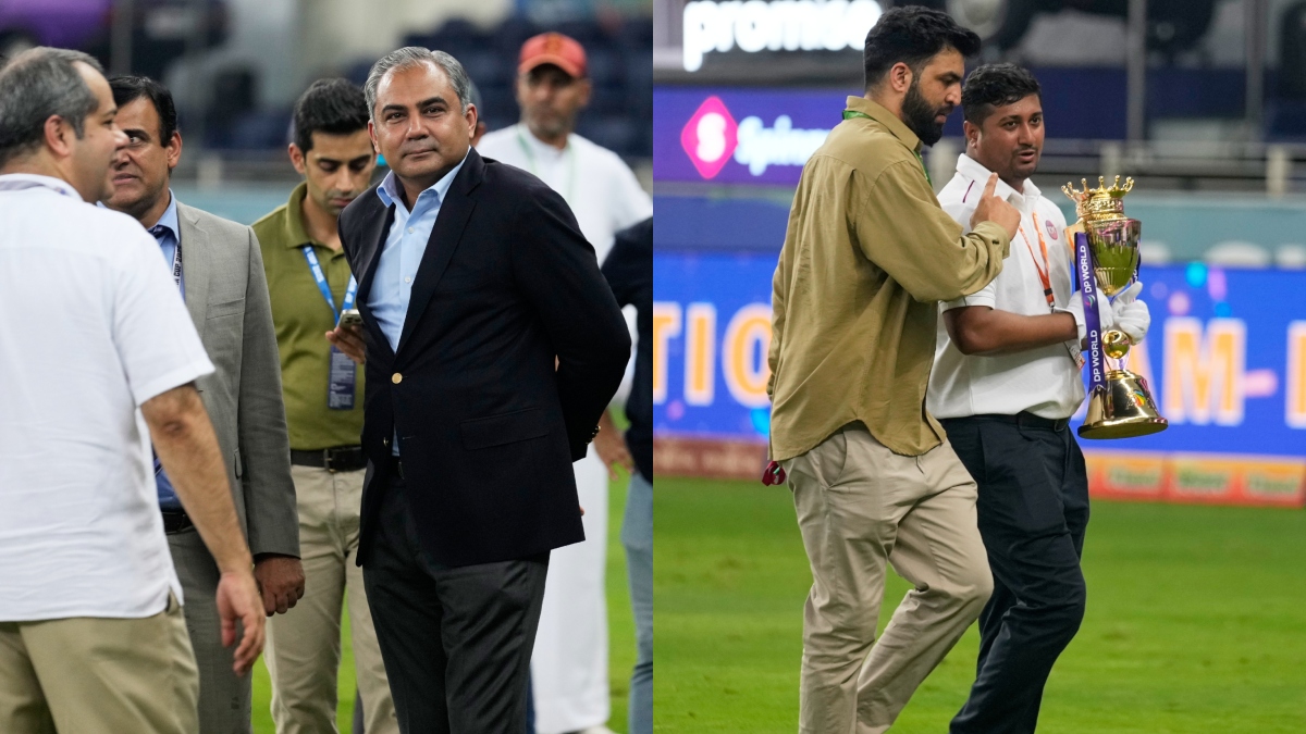 IND vs PAK: हार के बाद पाकिस्तान की शर्मनाक हरकत, कैसे ट्रॉफी लेकर मैदान से भागे मोहसिन नकवी? VIDEO वायरल