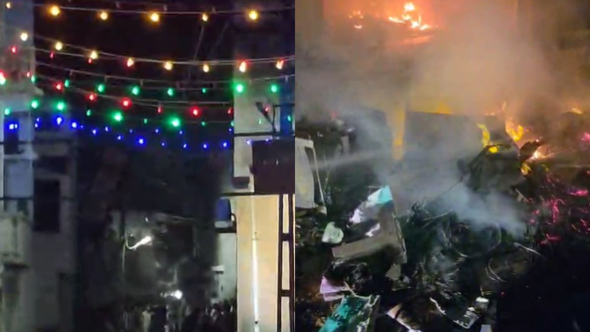 गांधीनगर के देहगाम तालुका में 2 समुदायों के बीच हिंसा, विवाद के बाद उपद्रवियों ने जमकर की आगजनी